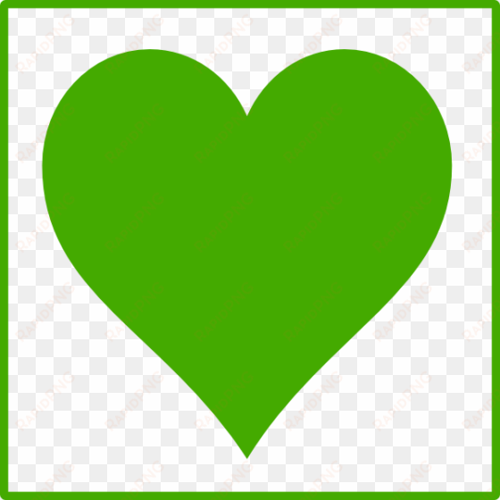 green heart clipart png for web