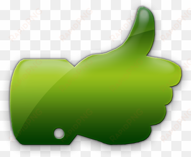 Green Jelly Icon Business Thumbs Up Clipart - Thermometer transparent png image