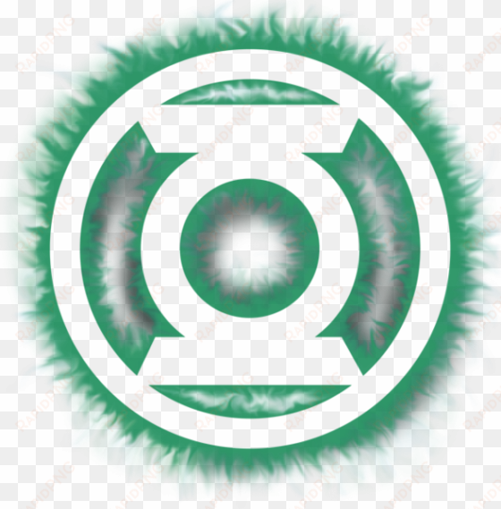 Green Lantern Green Flame Logo Men's Long Sleeve T-shirt - Trevco Green Lantern-green Flame Logo Junior V-neck transparent png image