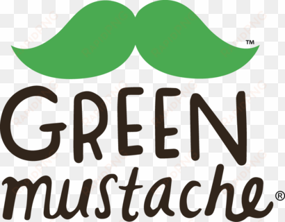 green mustache - green mustache logo