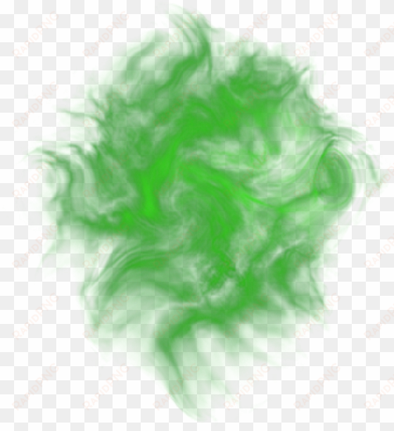 green smoke png - green smoke effect png