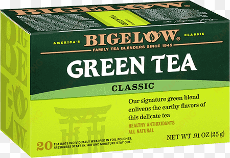 green tea bags bigelow