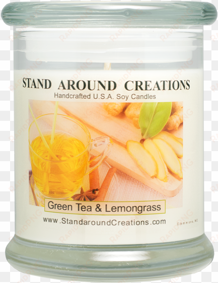 green tea & lemongrass status 12-oz - stand around creations spa sensations status 12-oz.,