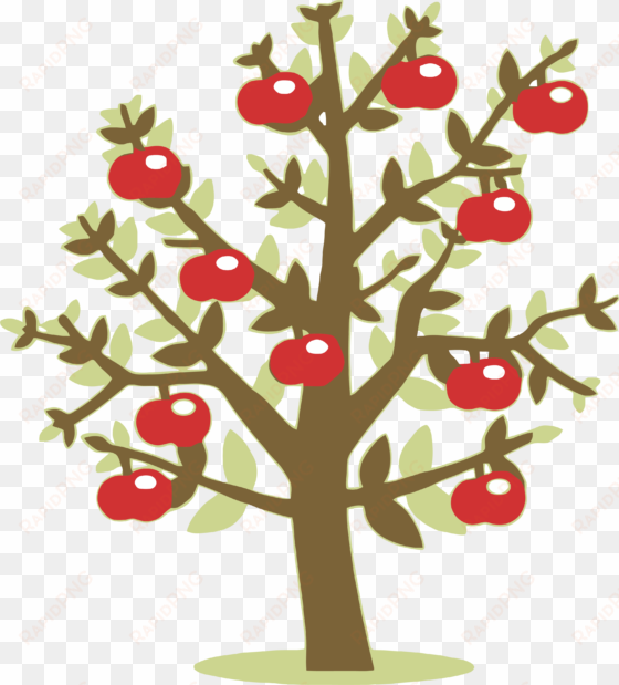 green tree clipart png - apple tree clipart transparent
