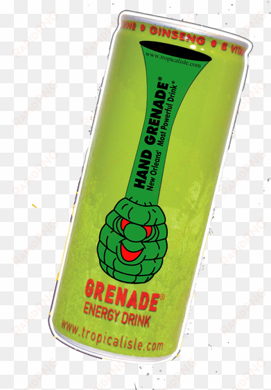grenade energy drink - hand grenade