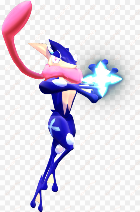 greninja water shuriken png