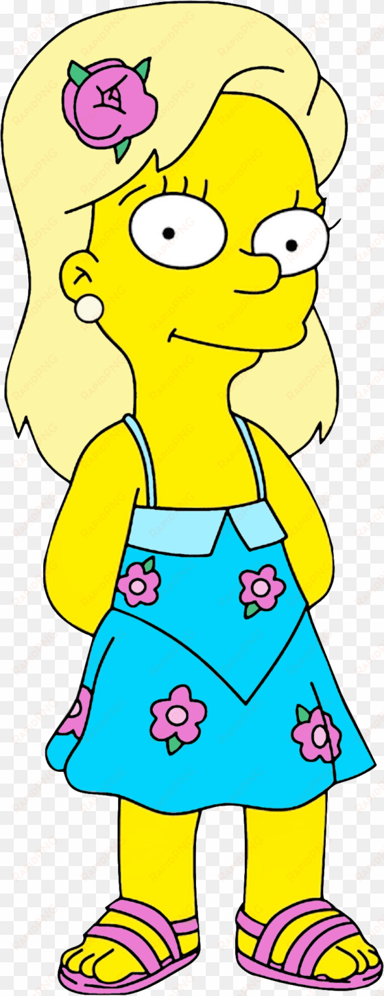 greta wolfcastle simpsons