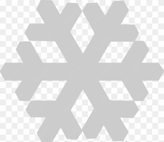 grey clipart snowflakes - snowflake grey