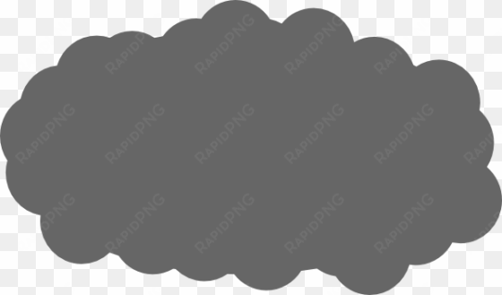 grey - dark cloud clip art