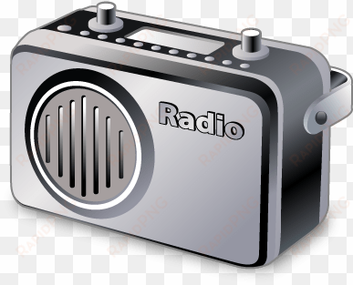 grey radio clipart - radio png