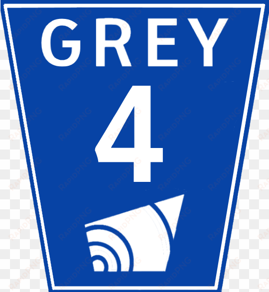 grey road 4 sign - sign