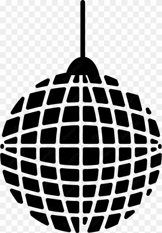 grid disco ball - optical illusion stencil