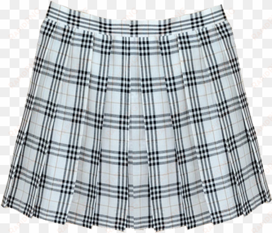 grid tennis skirt - school girl skirt png