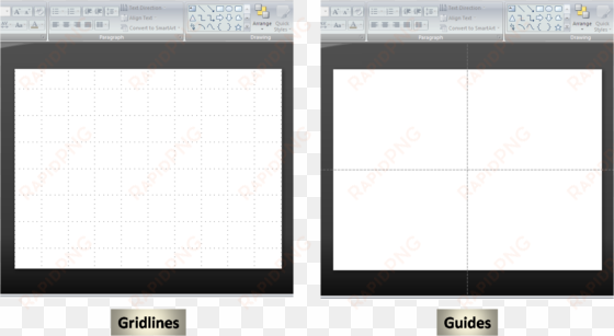 Gridlines Helps You In A) Ascertaining Center Of Slide - Microsoft Powerpoint transparent png image