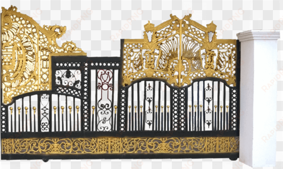 grill gate png - gate grill design png