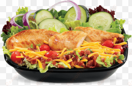 grilled chicken salad jack in the box - healthy food chicken png