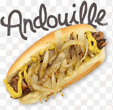 grilled spicy pork sausage, cajun mustard, grilled - chili dog
