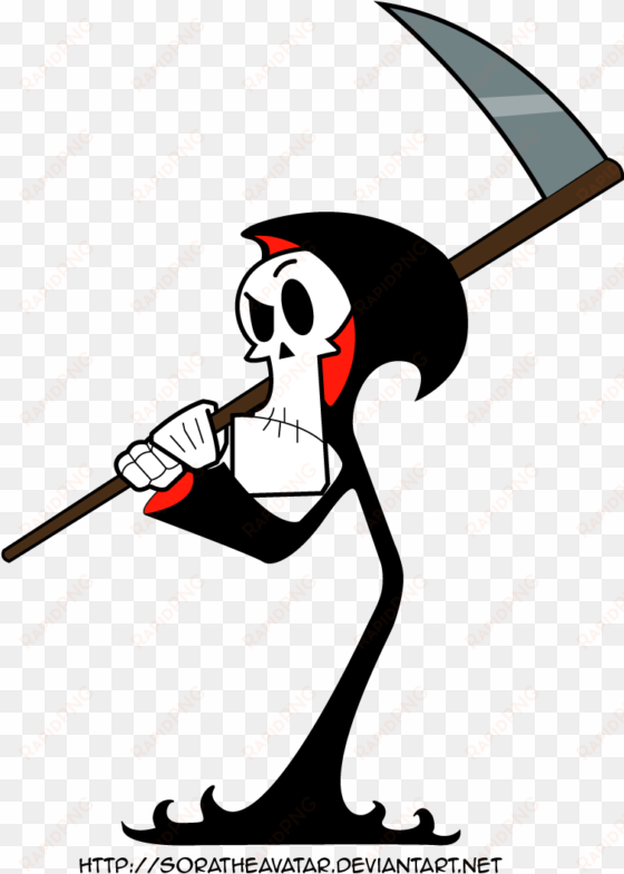 grim reaper clipart deviantart - haddi cartoon