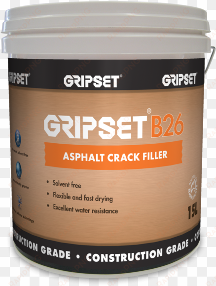 gripset b26 asphalt crack filler 15litre - e60 water based epoxy primer
