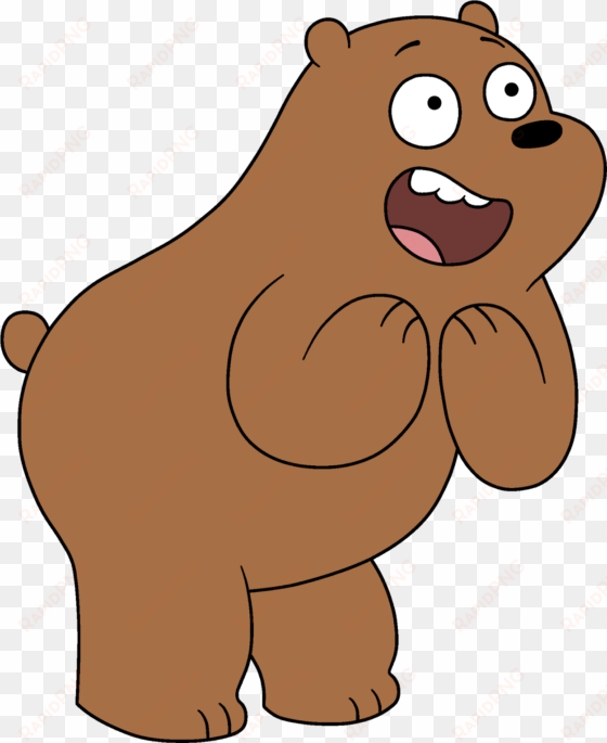 grizzly bear - we bare bears grizz png