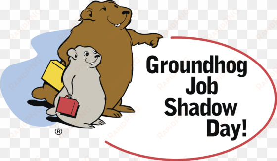 groundhog job shadow day logo png transparent - groundhog job shadow day