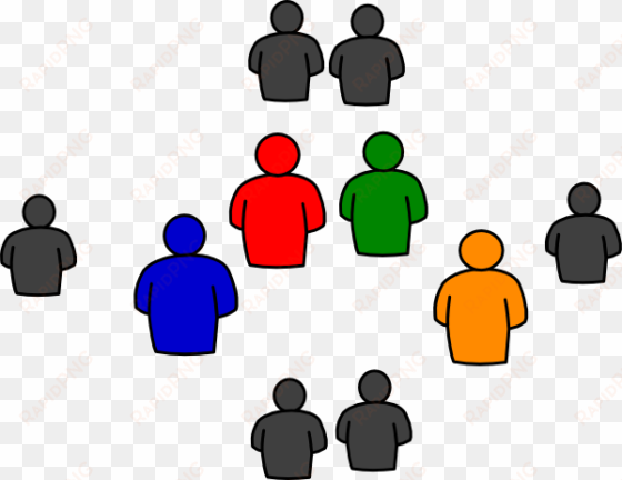 groups of people clipart