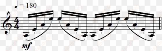 groups of three or four notes can therefore be played - scale