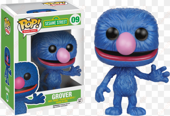 grover pop vinyl figure - sesame street funko pop