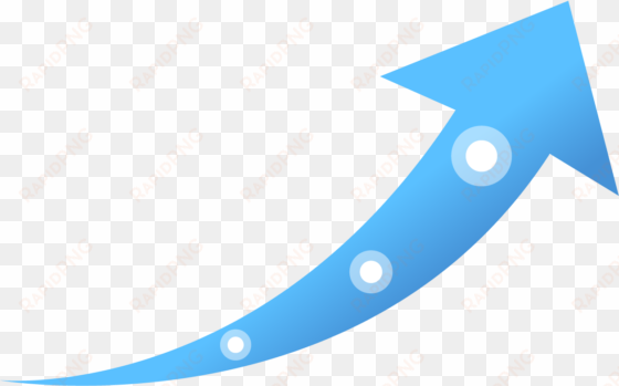 growth arrow png asf clipart - growth arrow icon blue