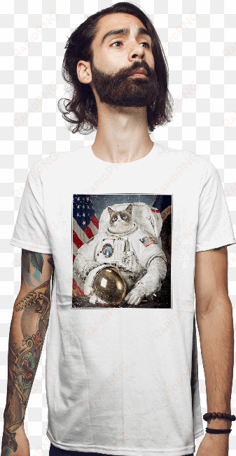 grumpy cat space explorer - grumpy cat space explorer 3xl / black