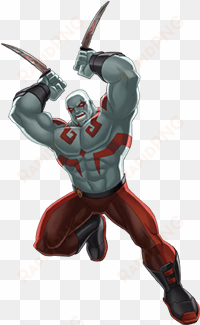 guardians of the galaxy awesome mix - drax the destroyer animated