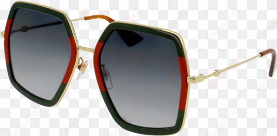 gucci goggles png - gucci sunglasses green red