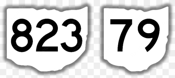 guide sign style route 823 and route 79 markers - arizona state route 82 sticker r2719 highway sign road