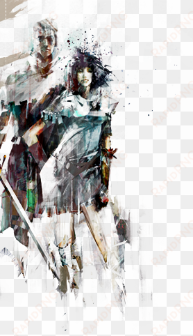 guild wars 2 handmade illustration