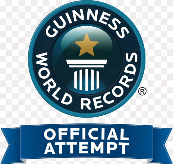 guinness world record logo png - guinness world record official attempt