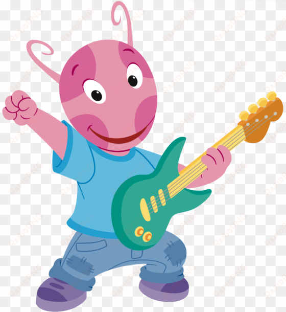 guitarist uniqua the backyardigans - backyardigans guitar