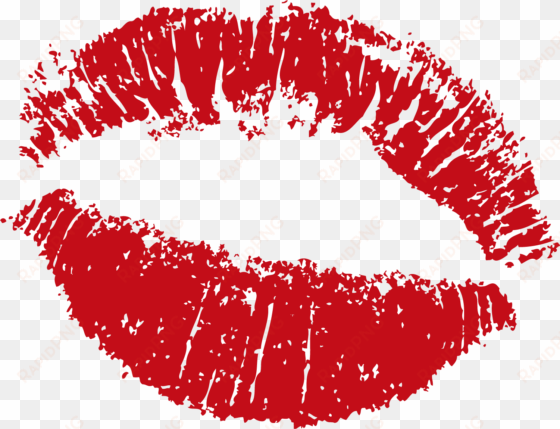 gum clipart red lipstick - lips vector png