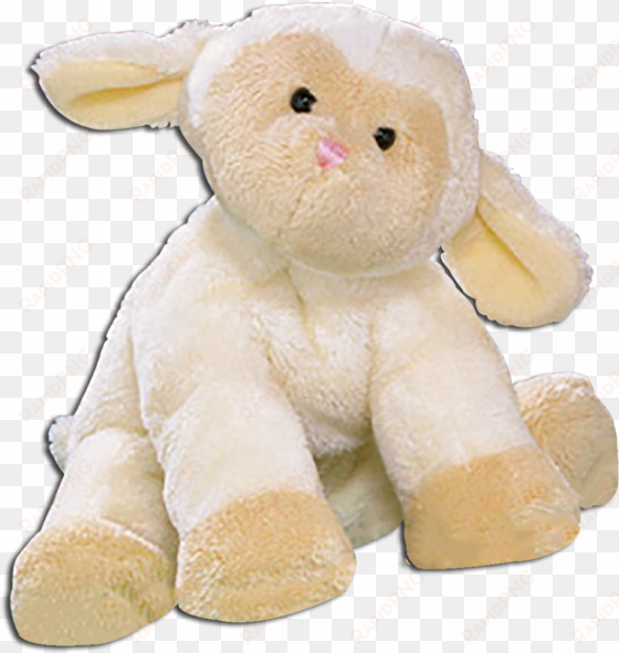 gund babs silky soft creamy white lamb stuffed animal - stuffed animal lamb png