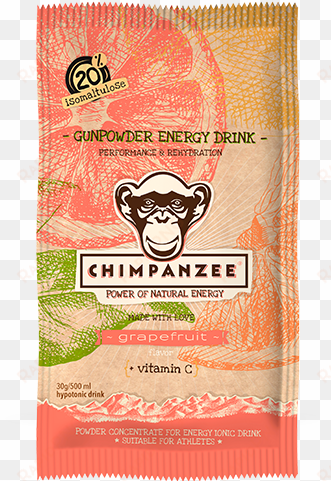 gunpowder energy drink - chimpanzee gunpowder energy drink - grapefruit 30g