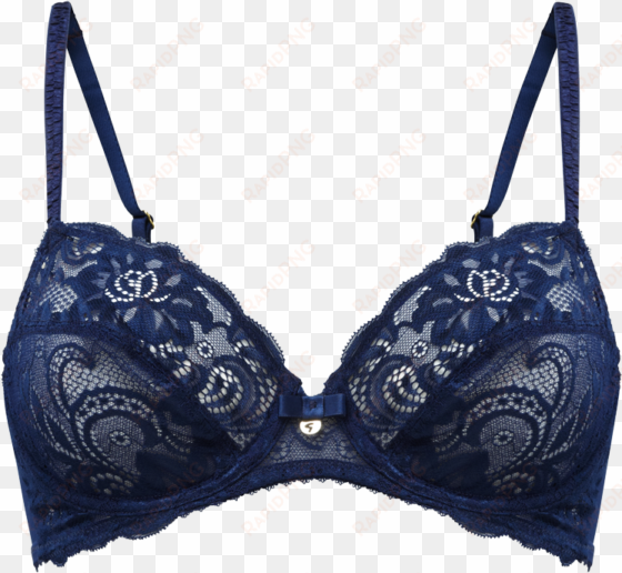 gypsy non padded bra navy product front - bra