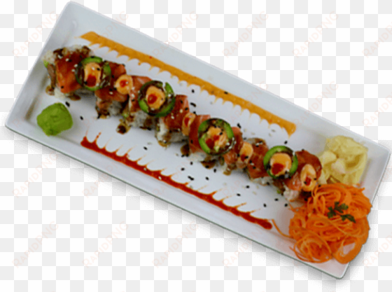 gz sushi texas roll - goung zhou asian bistro & sushi bar