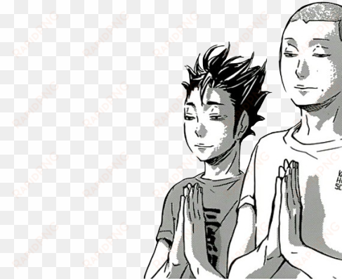 haikyuu - haikyuu tanaka and nishinoya