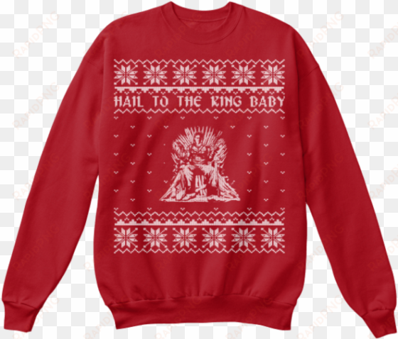 hailtothekingsweatshirt - jeep xj christmas sweater