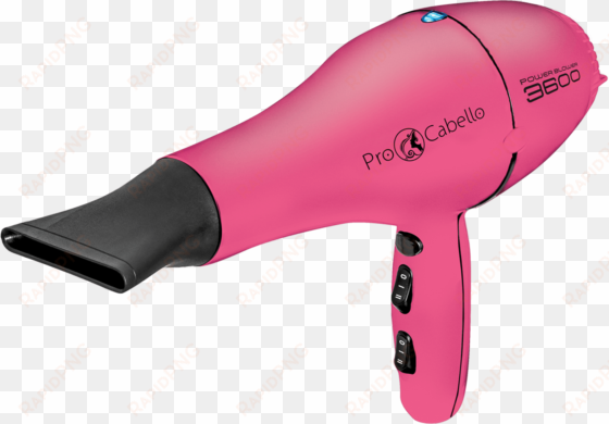 hair dryer png pic - procabello professional hair blow dryer (pink)