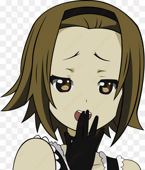 hair face facial expression human hair color nose mammal - ritsu k on transparent