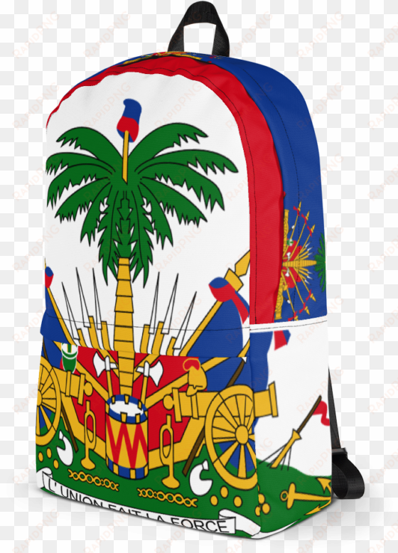 Haiti Haitian Flag Pride Coat Of Arms Emblem Sports transparent png image