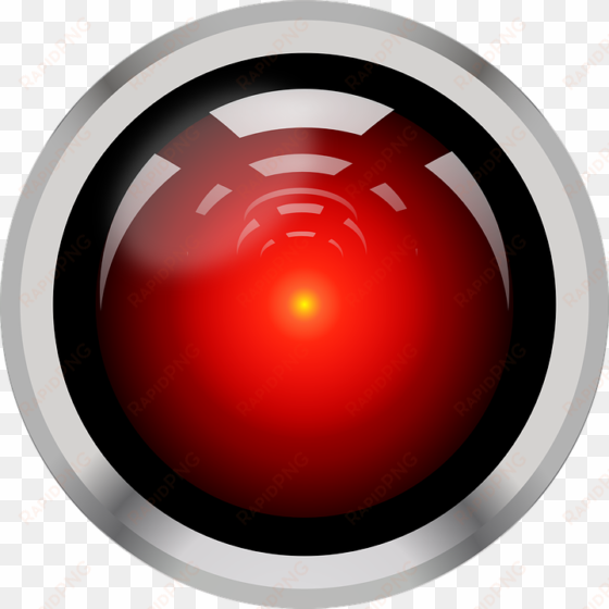 hal, 9000, camera, optical, computer, science fiction - hal 9000 icon png