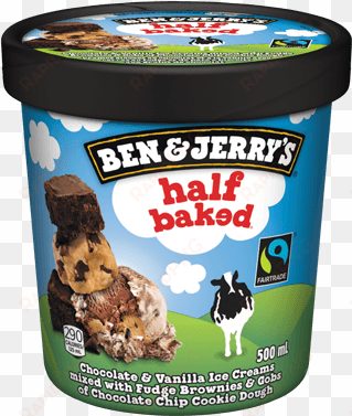 half baked® - ben en jerry chocolate fudge brownie