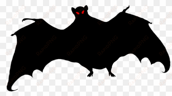 halloween bat with red eyes - bat