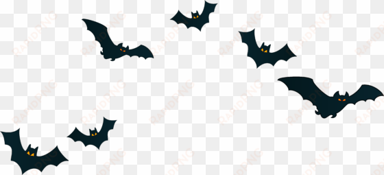 halloween bats decor png clipart image - halloween clipart transparent background